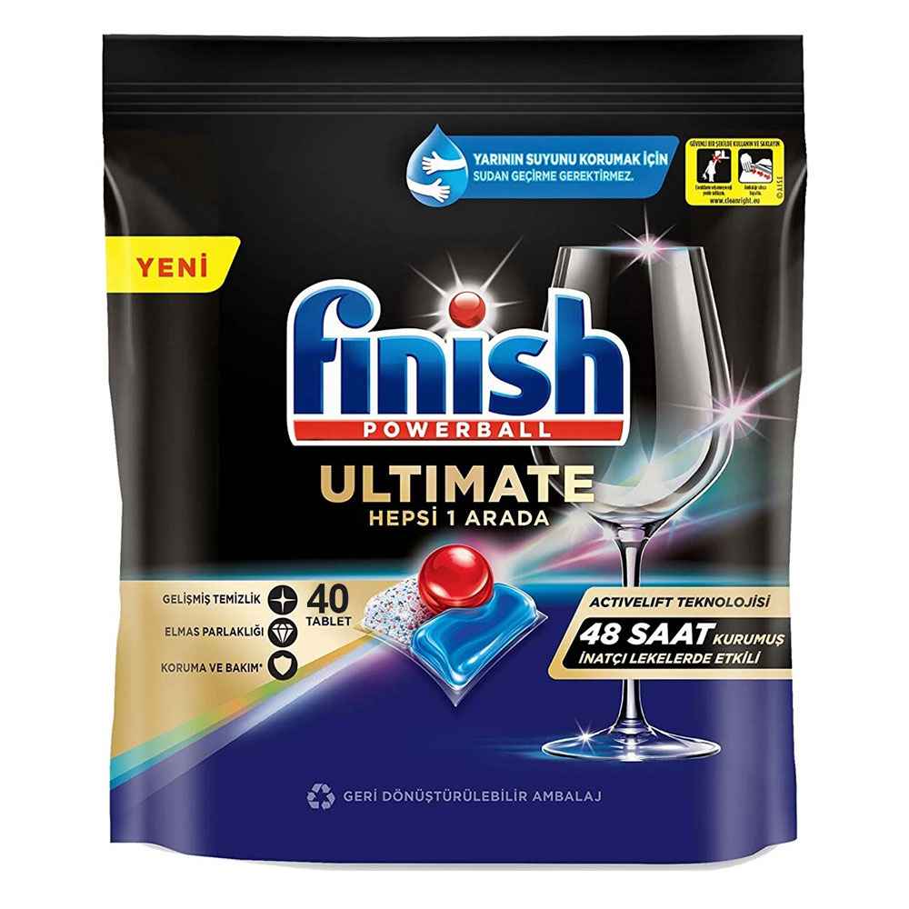 مشخصات، خرید و قیمت قرص ماشین ظرفشویی finish ultimate plus فینیش بسته 40 عددی ⭐️ ویان مارکت